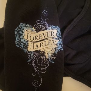 Harley Davidson Crop Top Long Sleeve